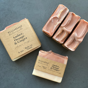 Amber, Ginger & Orange Vegan Bar Soap