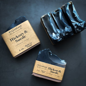 Hickory & Suede Vegan Bar Soap